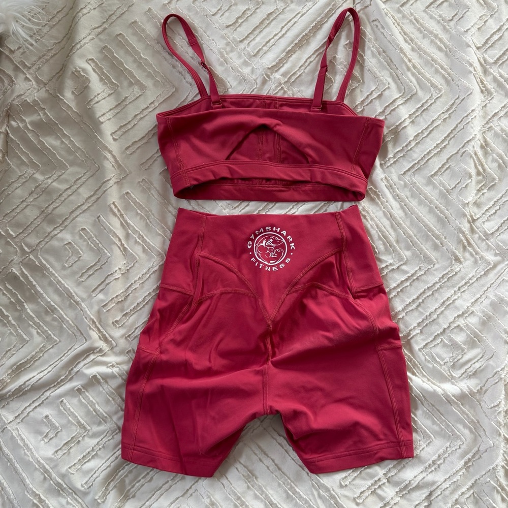 Gymshark Berry Short Set